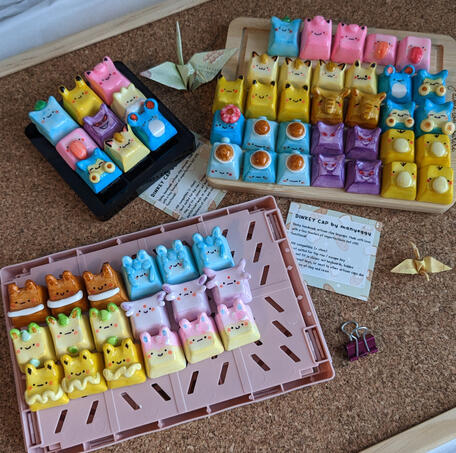 Animal Keycaps